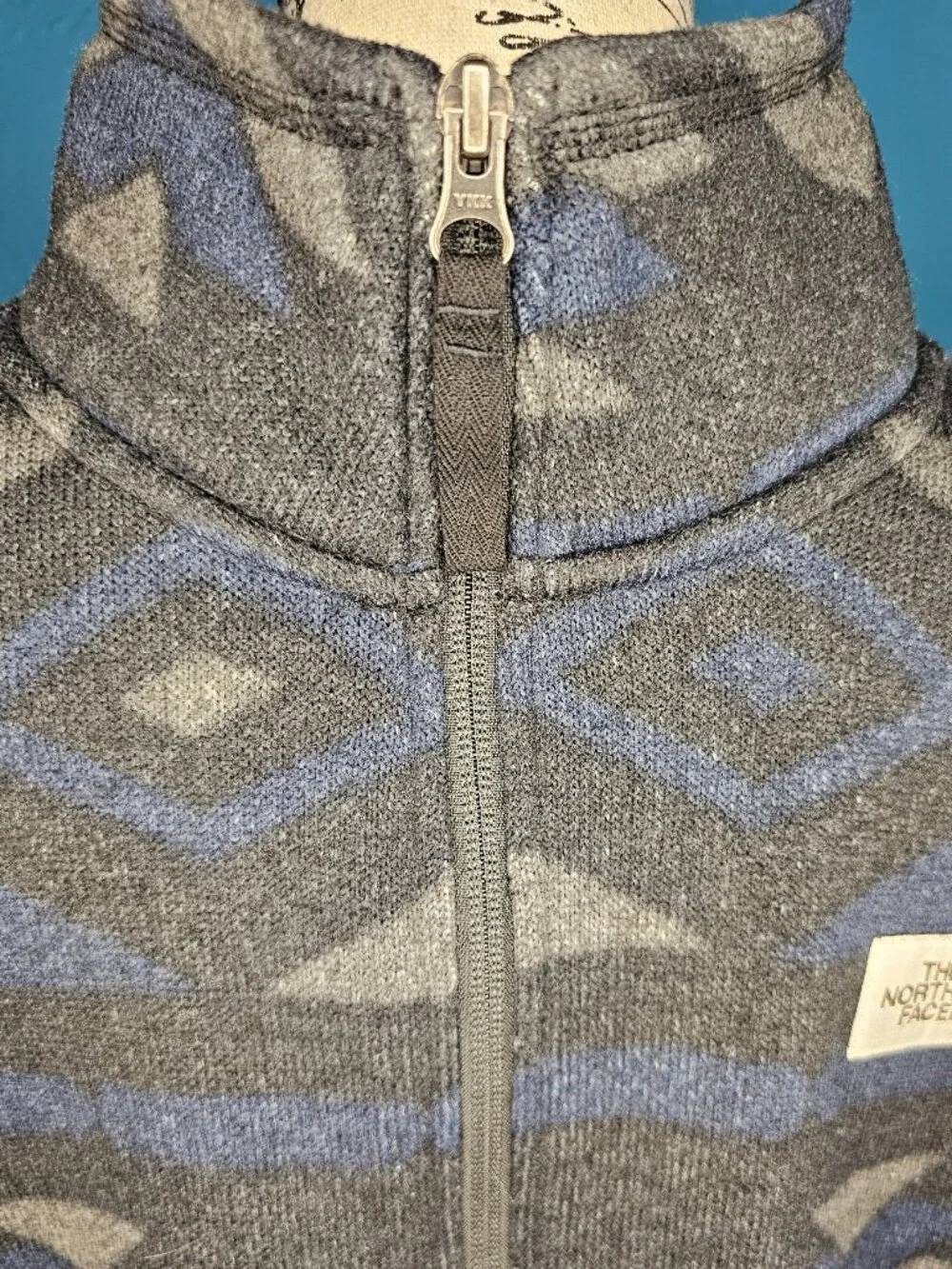 The North Face Men's Gordon Lyons Novelty 1/2 Zip Fleece Aztec Geometric, L